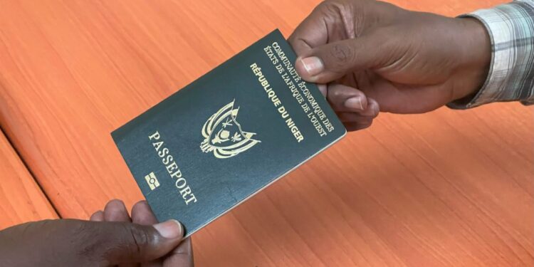 Passeport du Niger