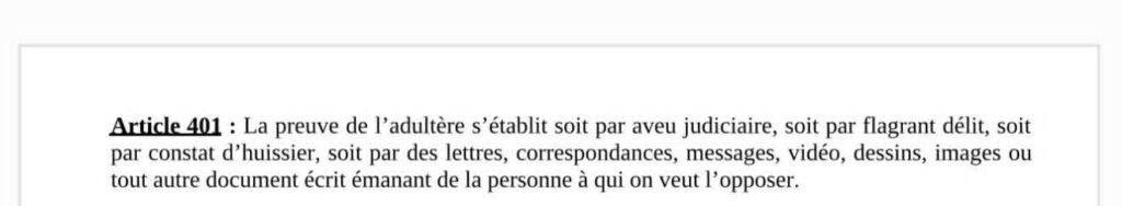 Adultère